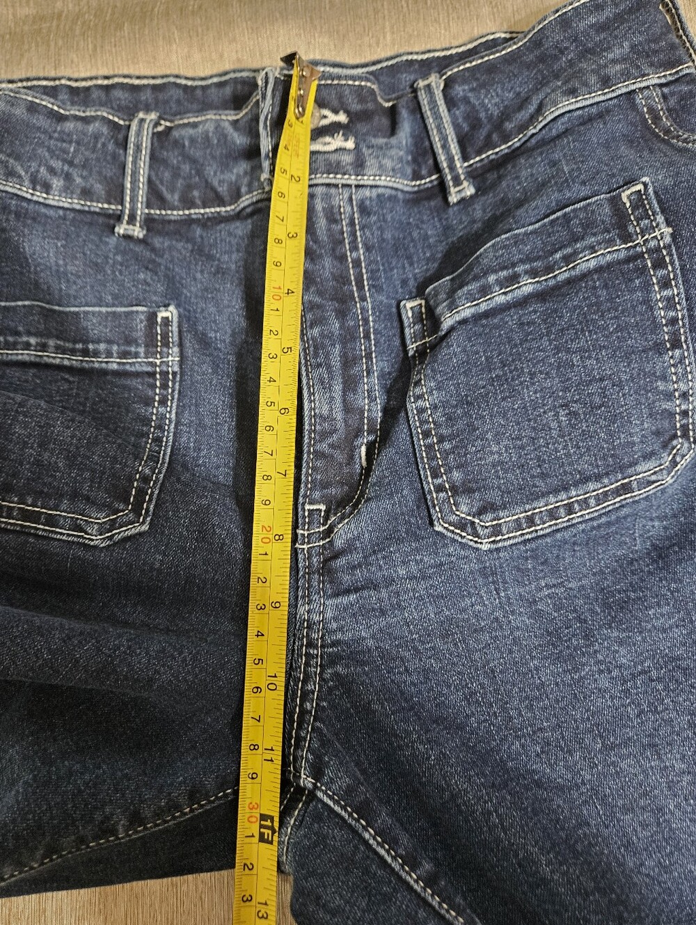 Old Navy Extra High Rise Wide Leg Jeans Size 6 - Picture 5 of 6